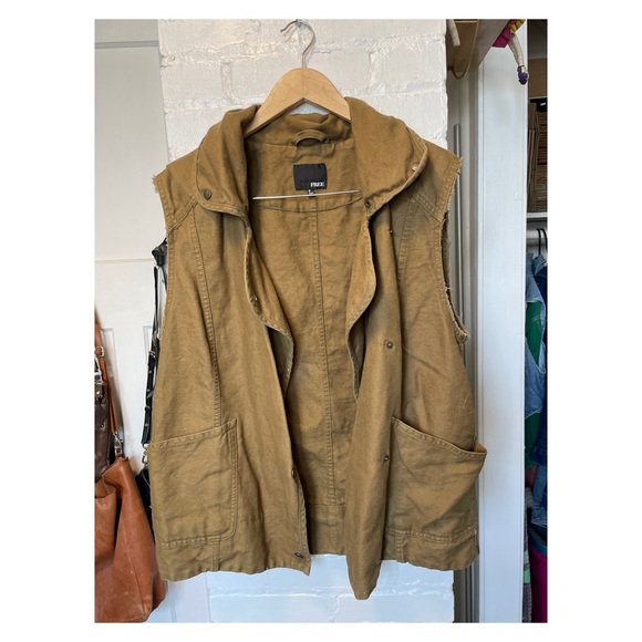 Wilfred Free oversized linen vest - Picture 2 of 5